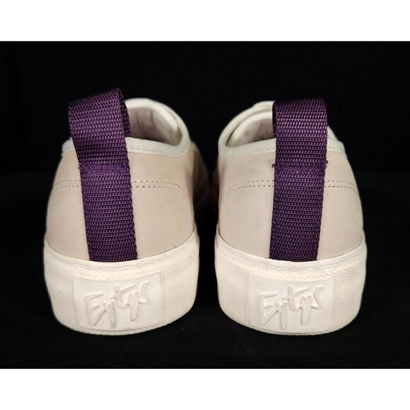 Eytys Mother of Galosch Low Top Suede Sneaker 38 7.5 Natural Shoes $69 - Picture 6 of 14